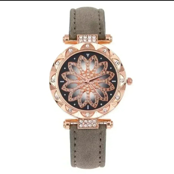 Watches For Women,Womens Fashion Quartz Analog Watch Solid Round Dial Roman NWT. - Picture 2 of 4